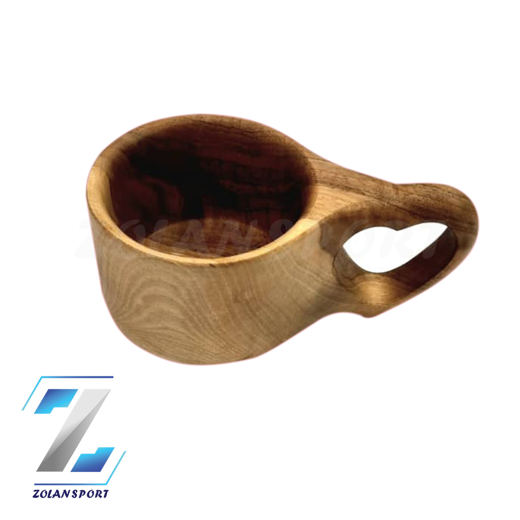 فنجان چوبی