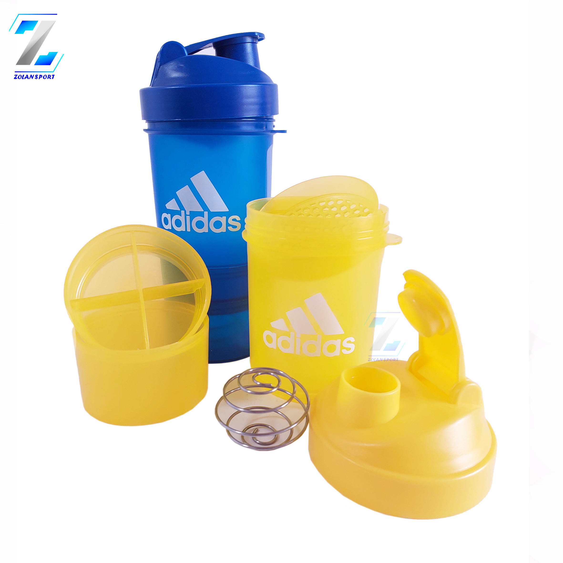 شیکر 3 تیکه مخلوط دار مدل adidas