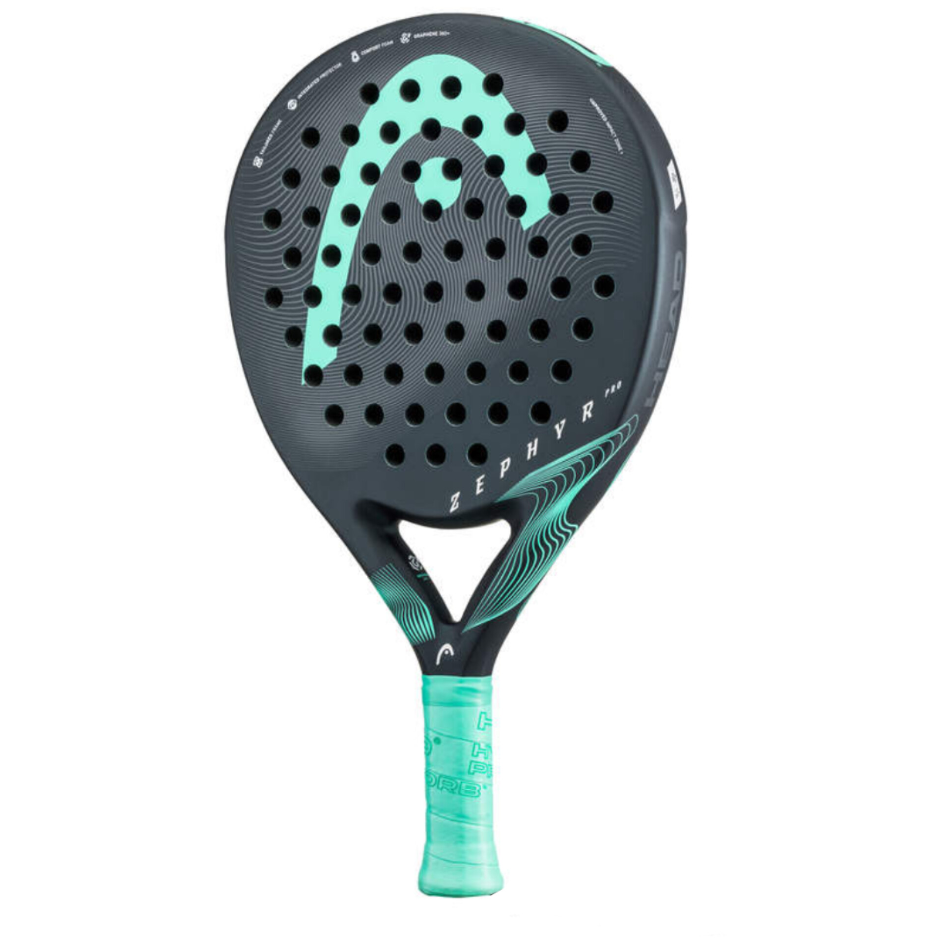 راکت پدل هد مدل Zephyr Pro bk-te