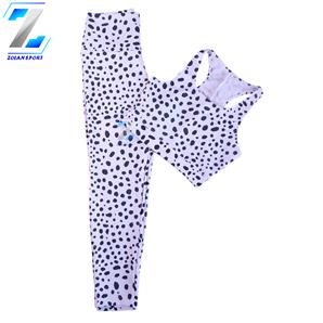 ست نیم تنه و شلوار طرح پلنگی کد 775
