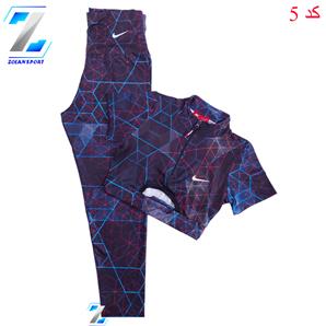 ست کراپ آستین دار و شلوار کد 3800